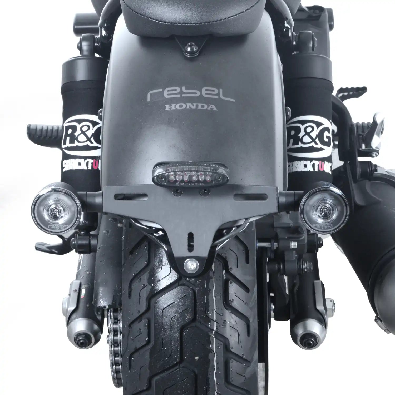R G Tail Tidy Licence Plate Holder Bracket for Honda CMX500 Rebel