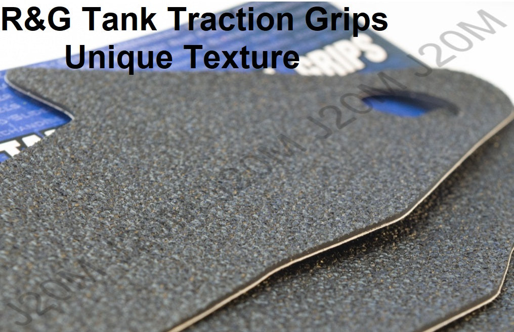 R&G Tank Traction Grip Pads Black for Honda CBR1000RR Fireblade 2004 - 2007