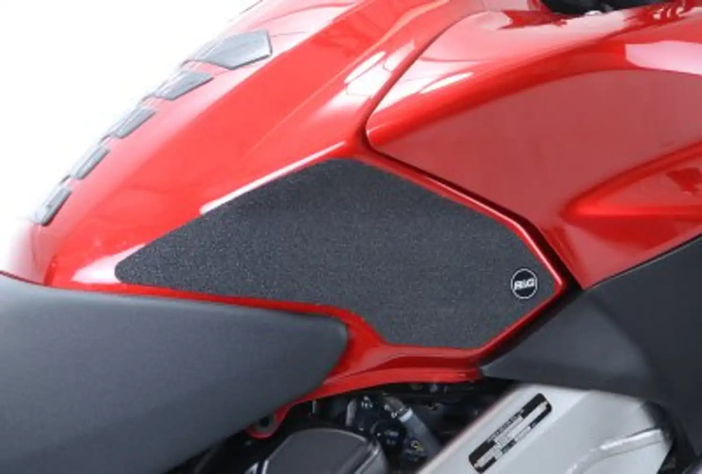 R&G Tank Traction Grip Pads Frosted Clear for Honda Crossrunner 2015-2017