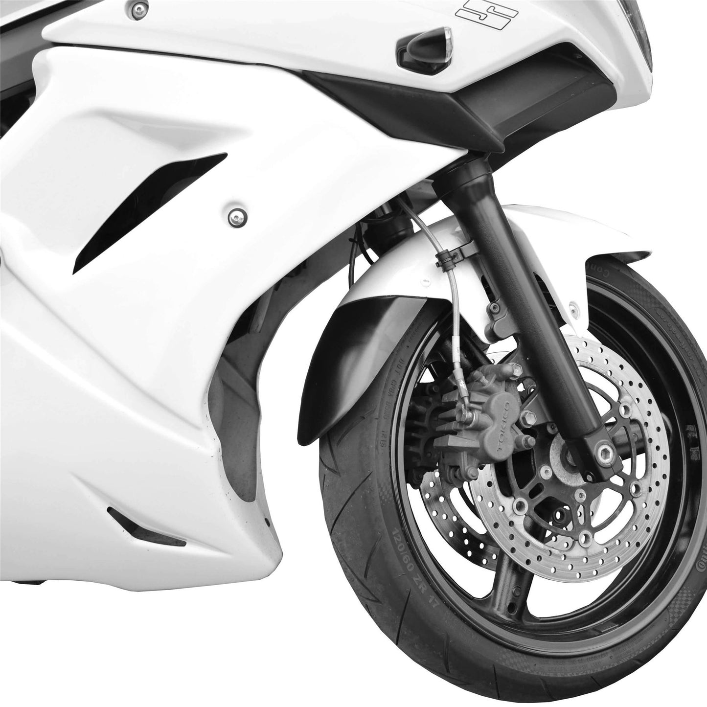 Pyramid Extenda Fenda Matte Black for Suzuki SV 650 N / S 2003 - 2015