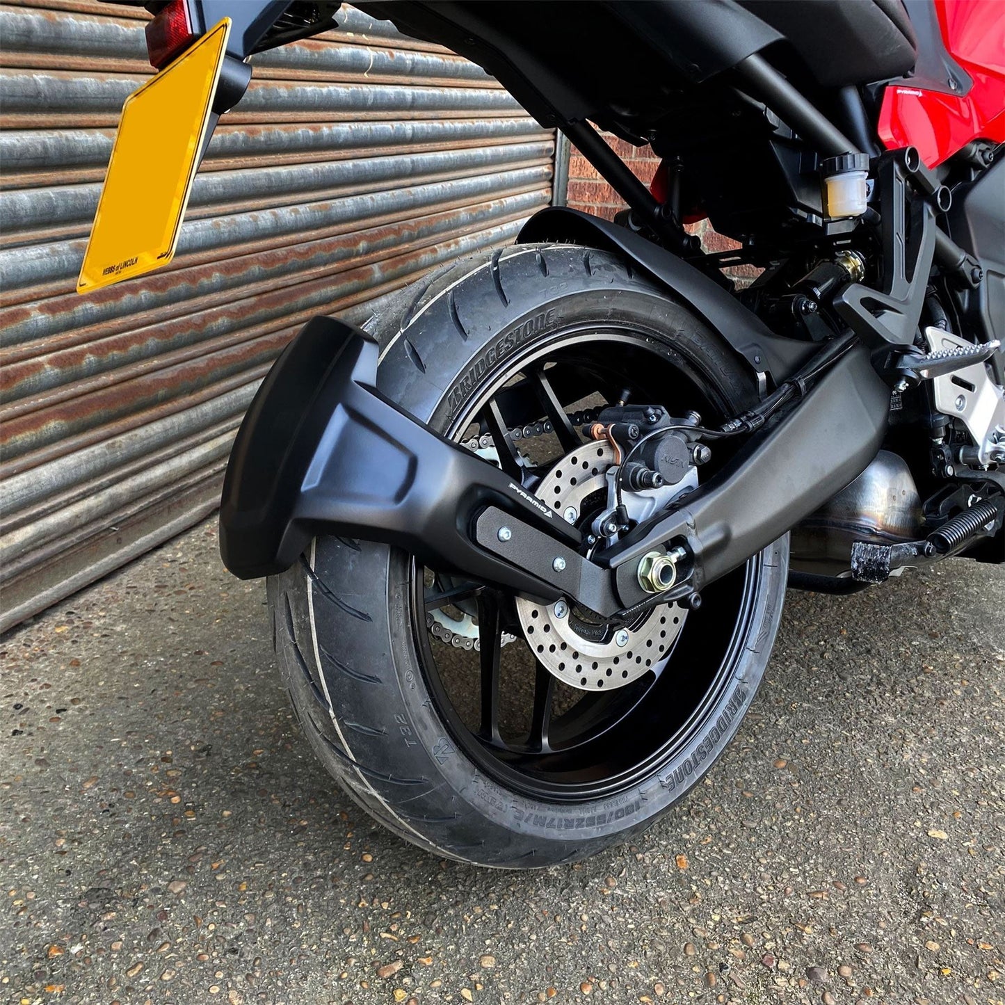 Pyramid Spray Guard Matte Black for Yamaha Tracer 9 / GT / MT-09 / SP 2021-