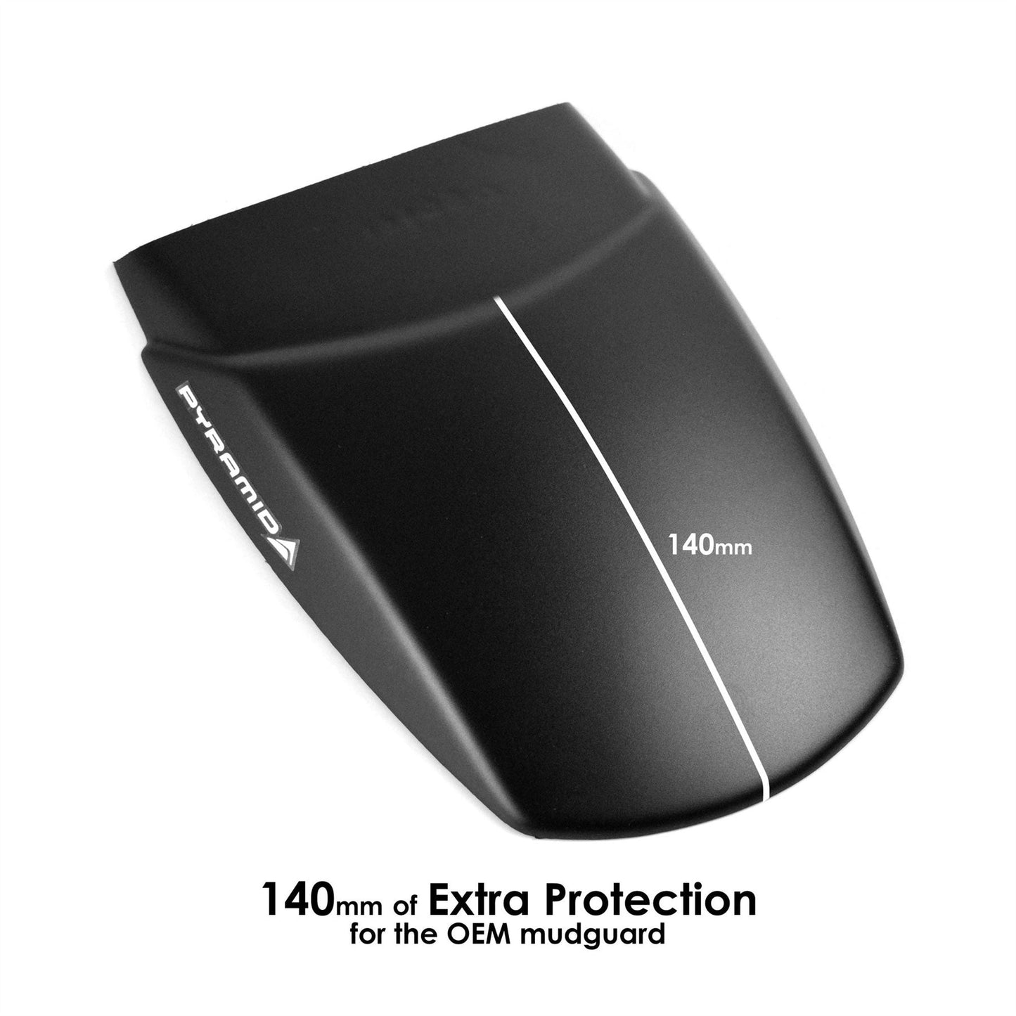 Pyramid Extenda Fenda Matte Black for Suzuki GSX S1000 21- / GT 22- / S950 2021-
