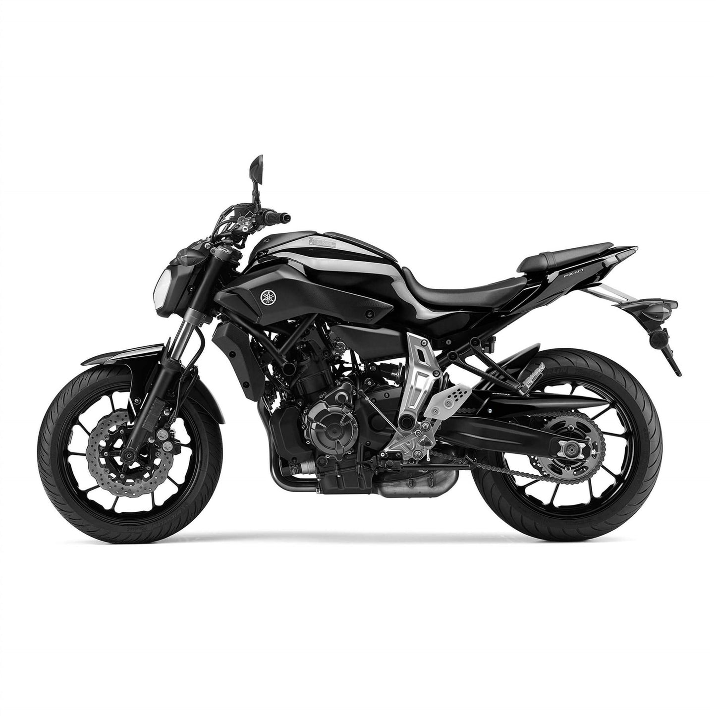 Pyramid Hugger Gloss Black for Yamaha MT-07 2013- / XSR 700 2015-
