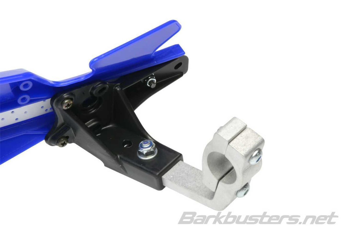 BarkBusters VPS MotoCross Handguards Kit Pair in Blue Single Point Clamp Mount