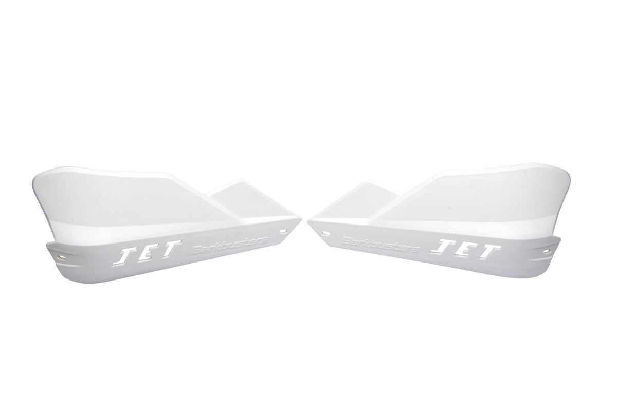 BarkBusters JET Plastic Hand Guards Only Pair in White