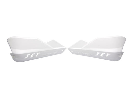 BarkBusters JET Plastic Hand Guards Only Pair in White