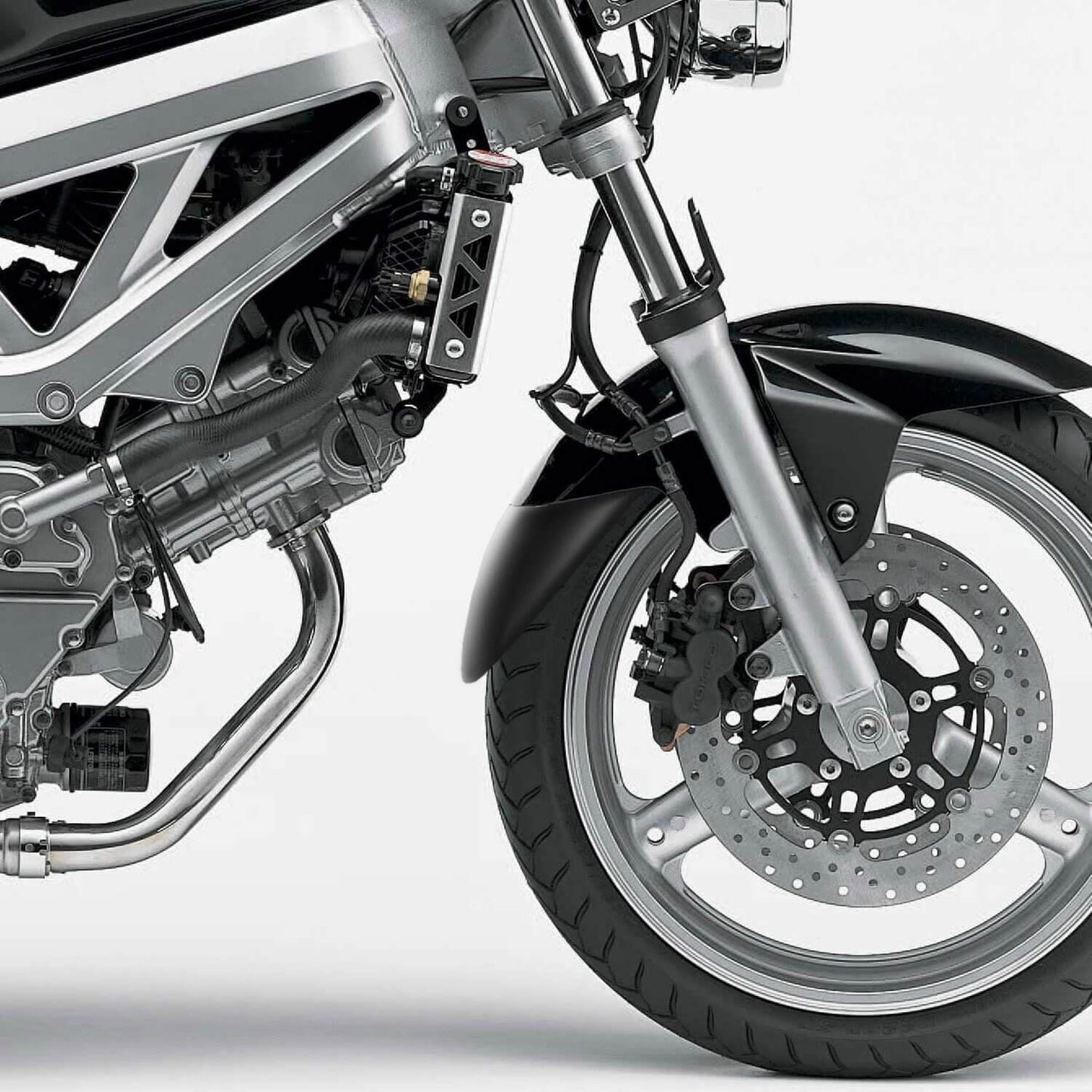 Pyramid Extenda Fenda Matte Black for Suzuki SV 650 S / N 1999 - 2002