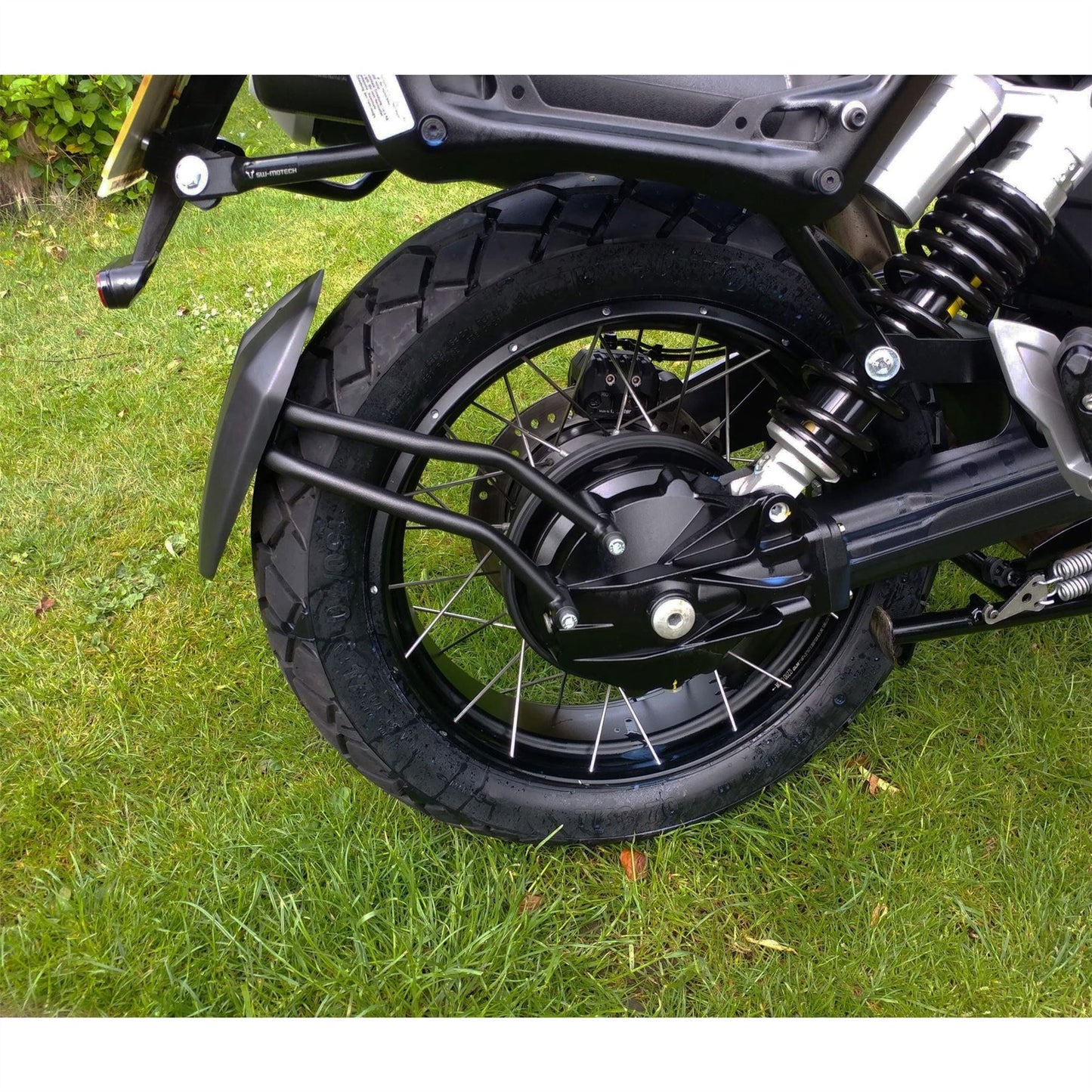 Pyramid Spray Guard Matte Black for Moto Guzzi V85 TT 2019 onward