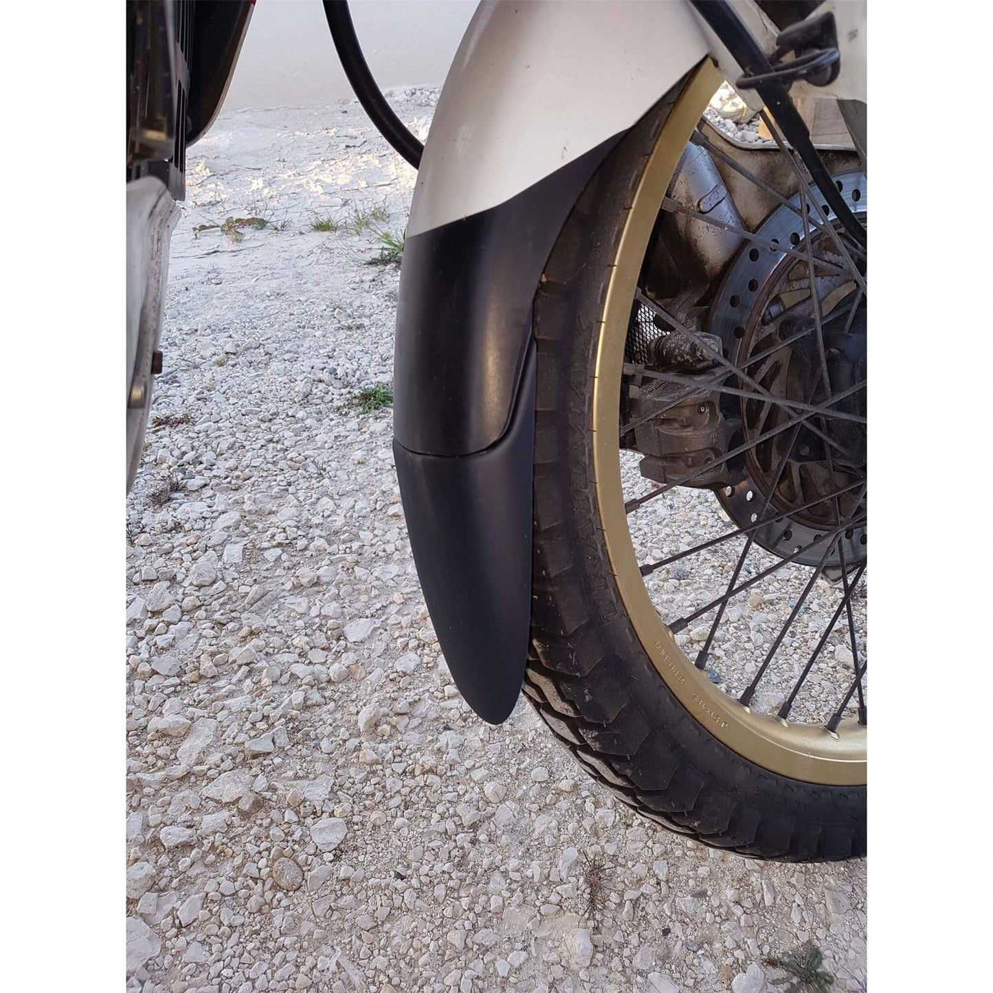 Pyramid Extenda Fenda Matte Black for Honda XRV 750 Africa Twin 1990 - 2003