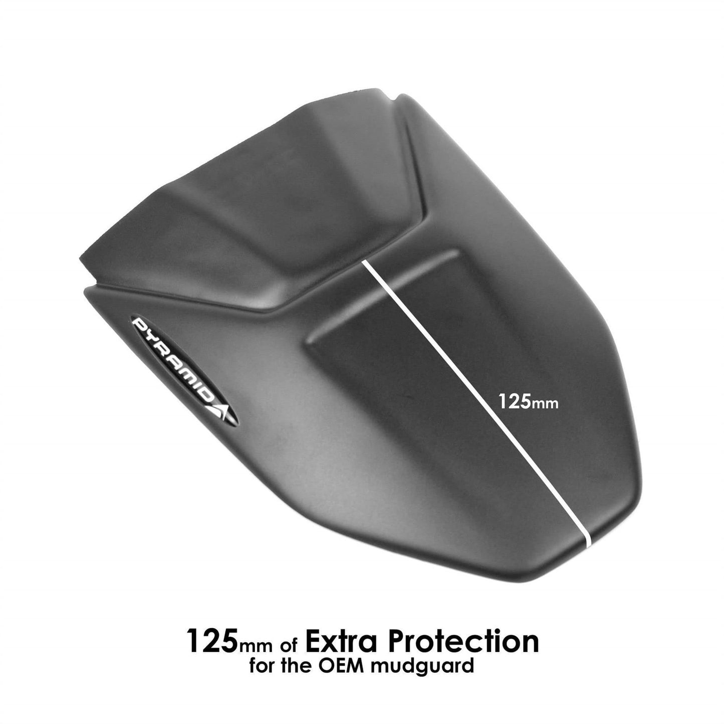 Pyramid Hugger Extension Matte Black for BMW F900 R / XR 2020-
