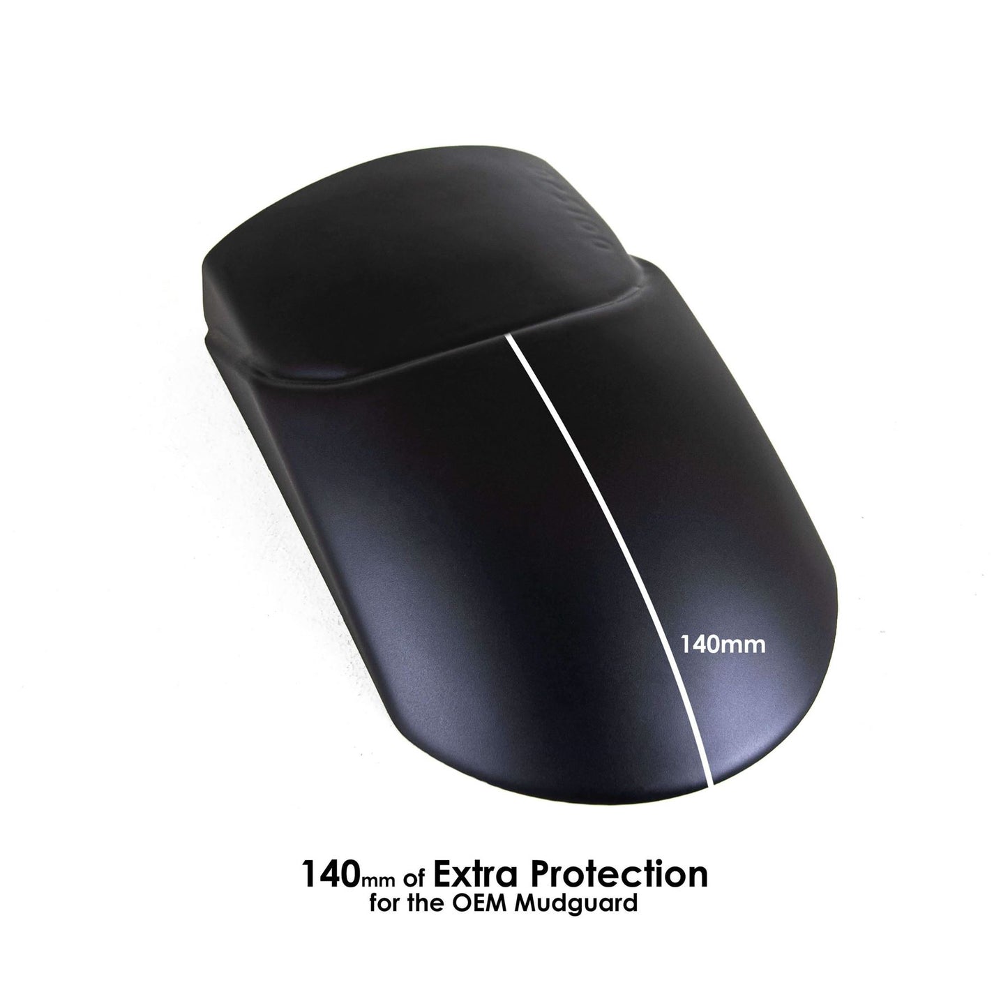 Pyramid Extenda Fenda Matte Black for Yamaha XT 1200 Z Super Tenere 2010-