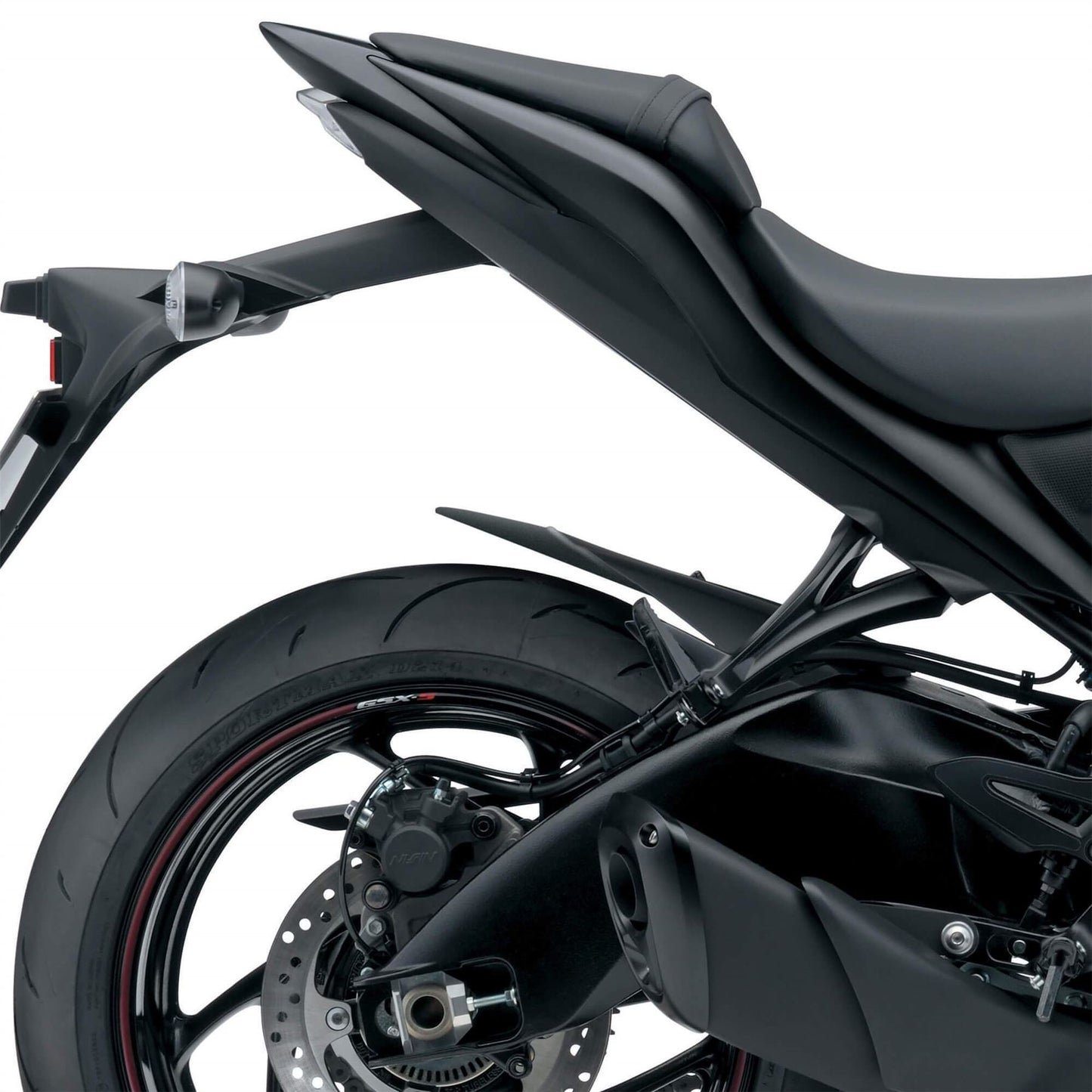 Pyramid Hugger Extension Matte Black for Suzuki GSX-S 1000 15- / FA 15- / GT 22-