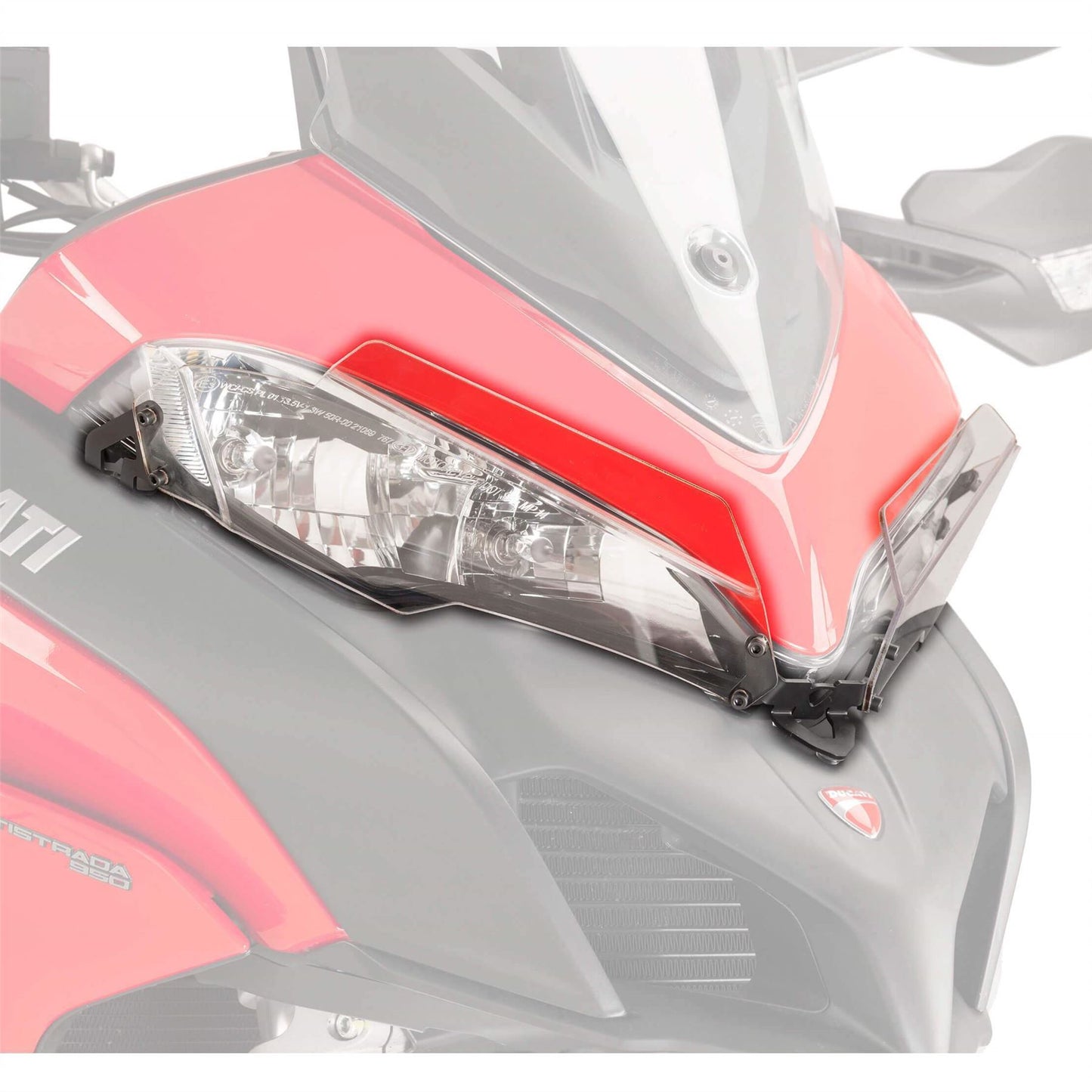 Puig Headlight Guard | Clear | Ducati Multistrada 1200/S 2015>2017