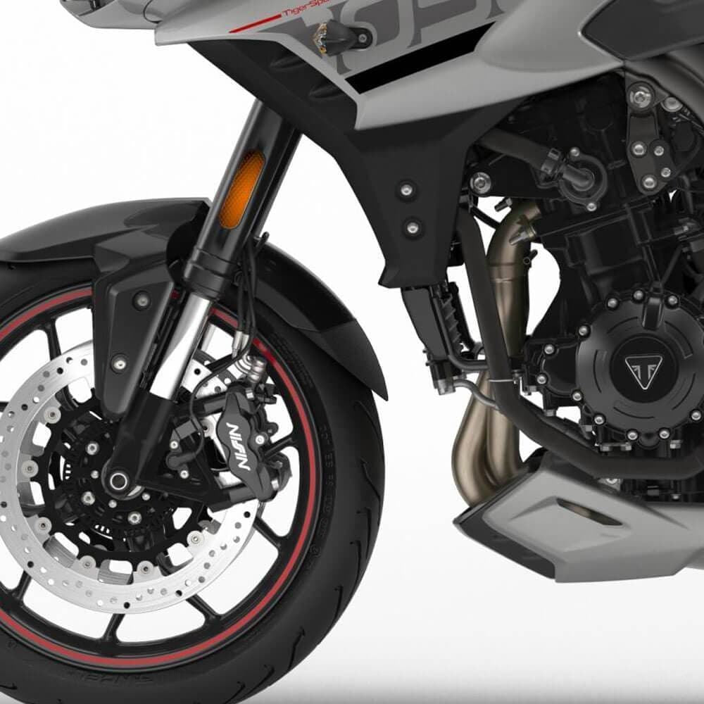 Pyramid Extenda Fenda Matte Black for Triumph Tiger 1050 Sport 2013-