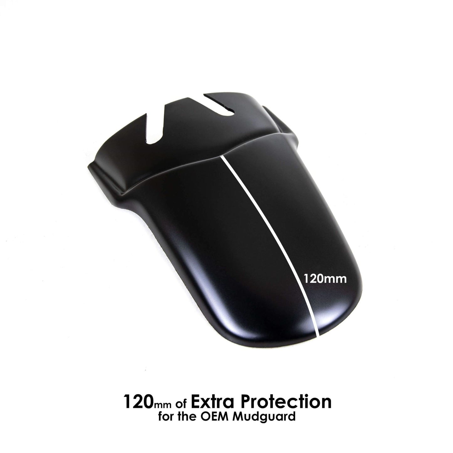 Pyramid Extenda Fenda Matte Black for BMW F800 R 09-14 S 06-10  ST 06-13  GT 13-