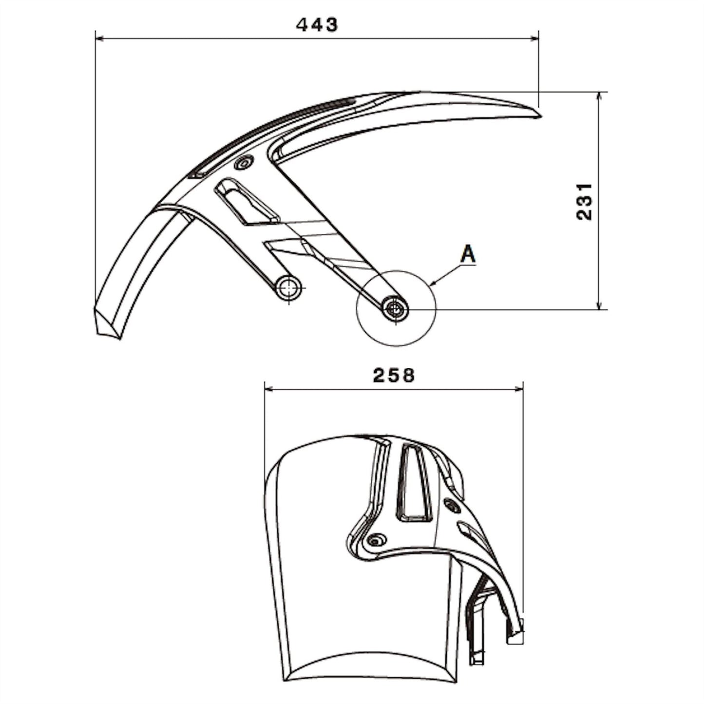 Puig Hugger | Carbon Look | BMW R1200 GS 2018>2018