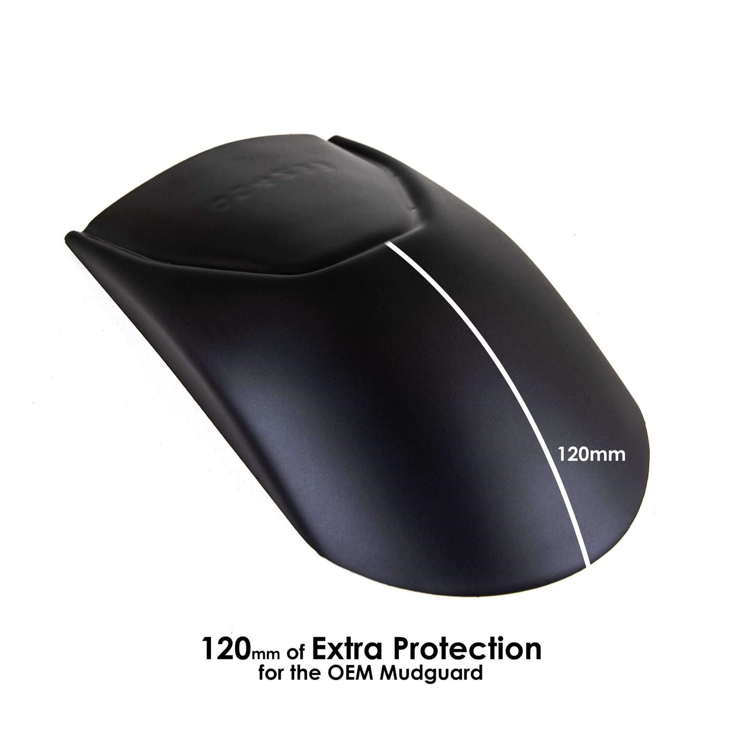 Pyramid Extenda Fenda Matte Black for BMW K1600 GT 2011-2022 / K1600 GTL 2011-2022 / K1200 GT 2006-2008 / K1300 GT 2009-2011 / K1600 Bagger 2016-2022 / K1600 Grand America 2018-2022