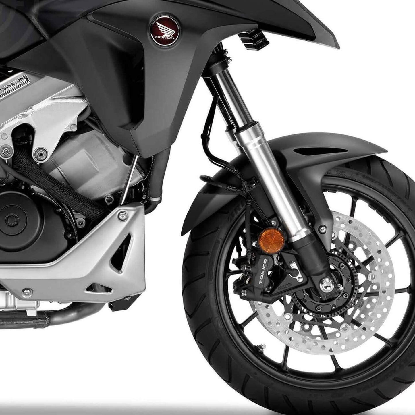 Pyramid Extenda Fenda Matte Black for Honda VFR 800 X Crossrunner 2011 - 2014