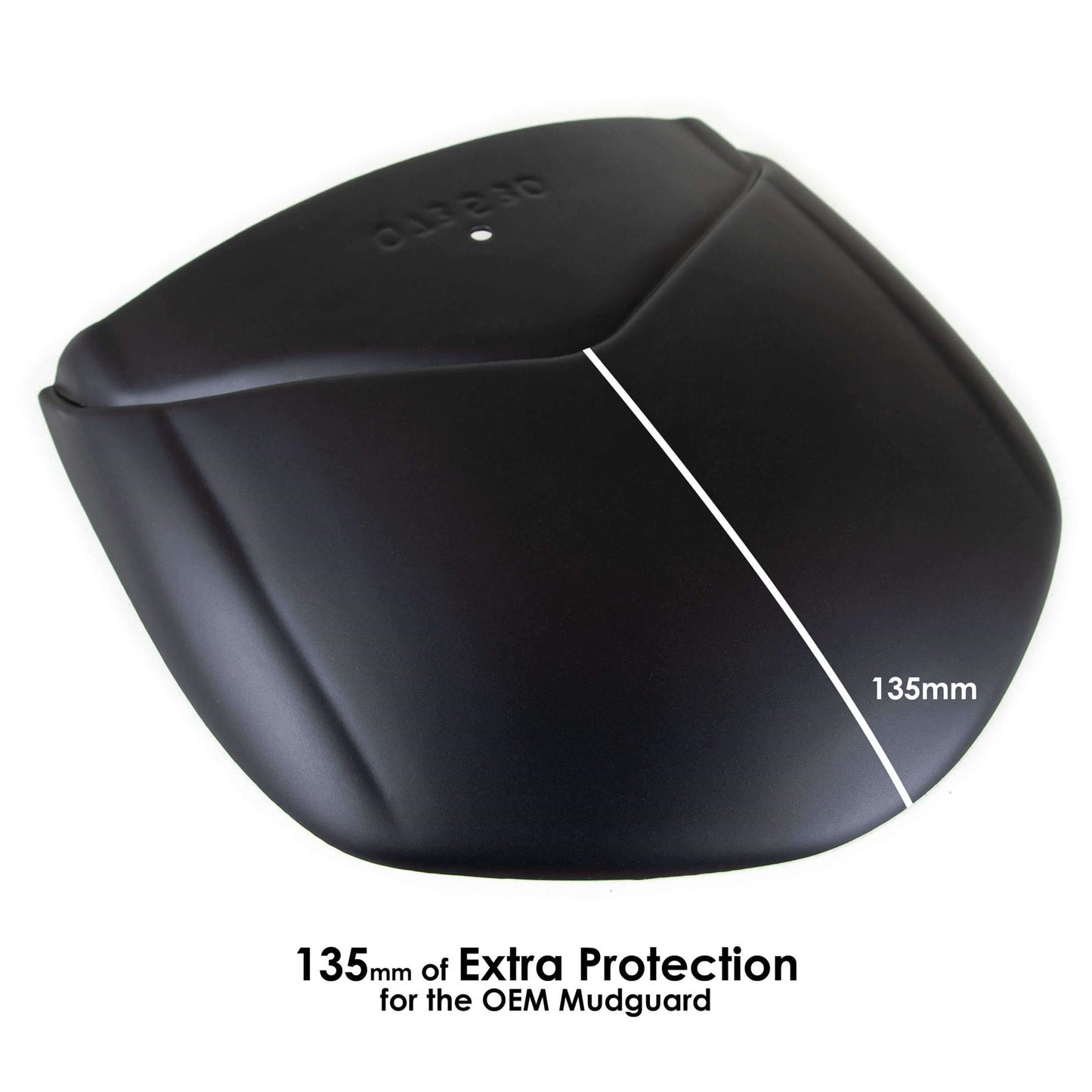 Pyramid Hugger Extension Matte Black for Kawasaki Z1000 / Z1000SX 2010 - 2016