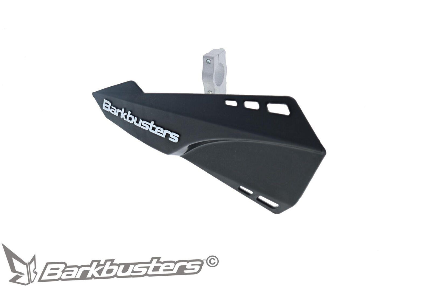 BarkBusters SABRE MX Enduro Handguards Pair Black Single Point Clamp Mount