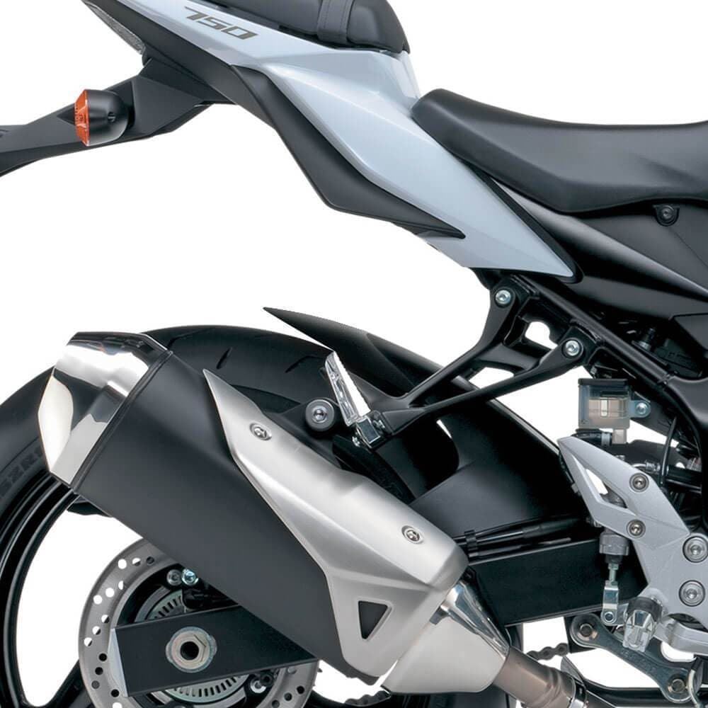 Pyramid Hugger Extension Matte Black for Suzuki GSR 750 2011 - 2016