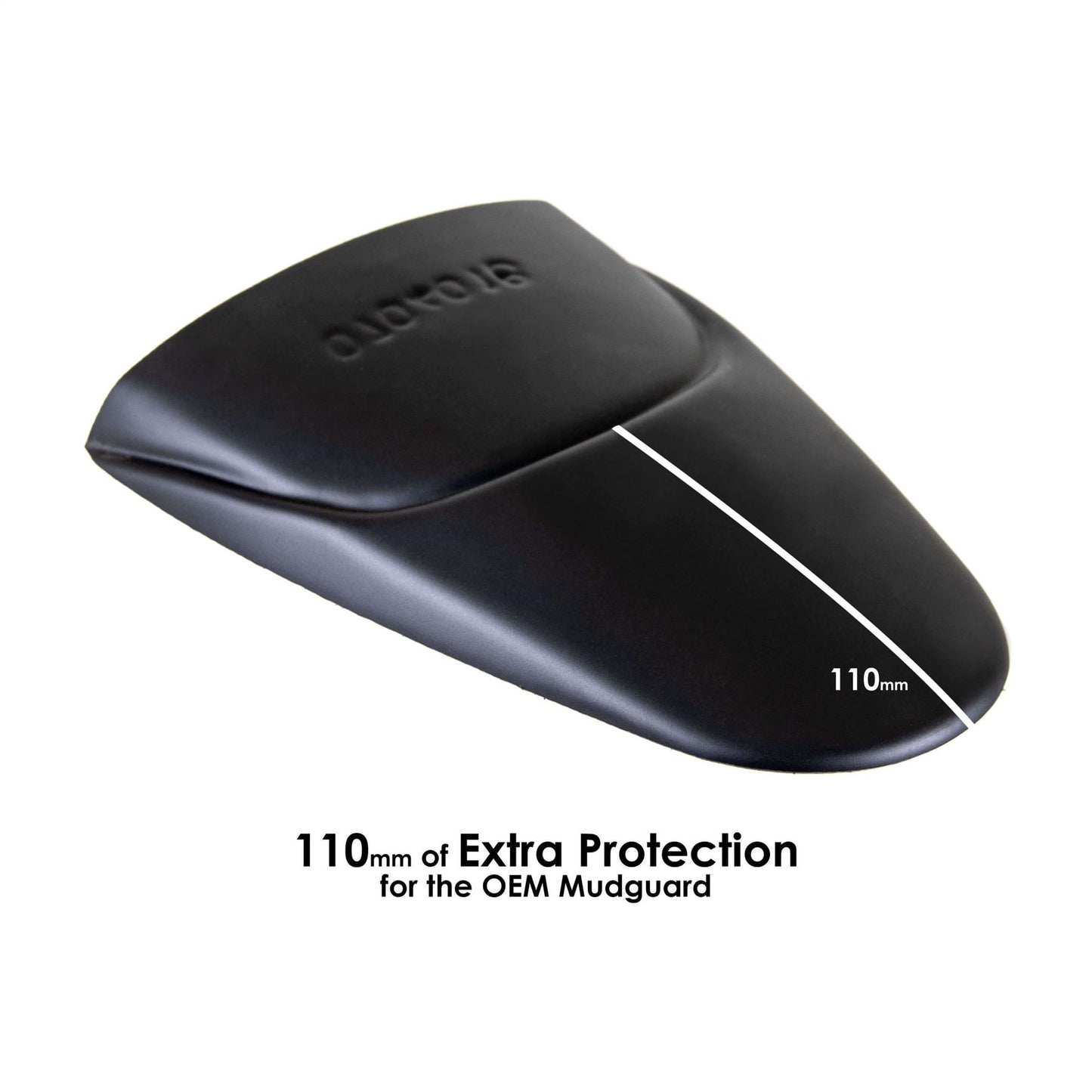 Pyramid Hugger Extension Matte Black for Suzuki GSXR750 / GSXR600 2006-2007