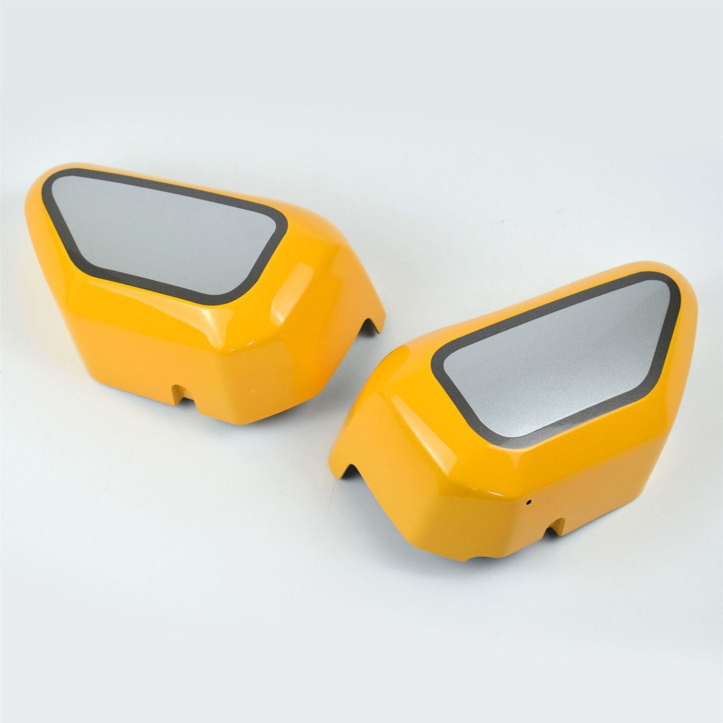 Pyramid Infill Panels Banana Yellow / Silver for Honda Monkey 125 2021-2022