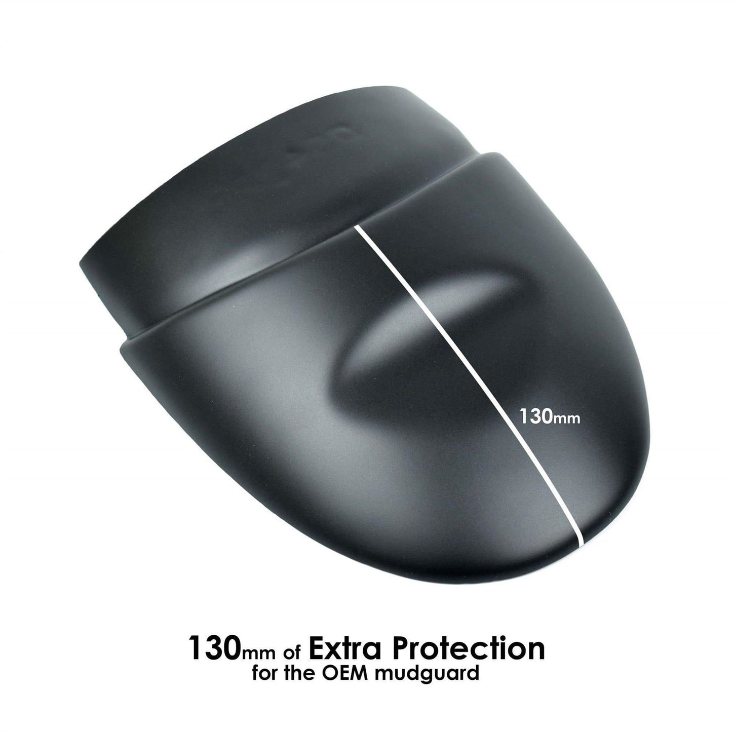 Pyramid Extenda Fenda Matte Black for BMW R1250 RT 2019-2020