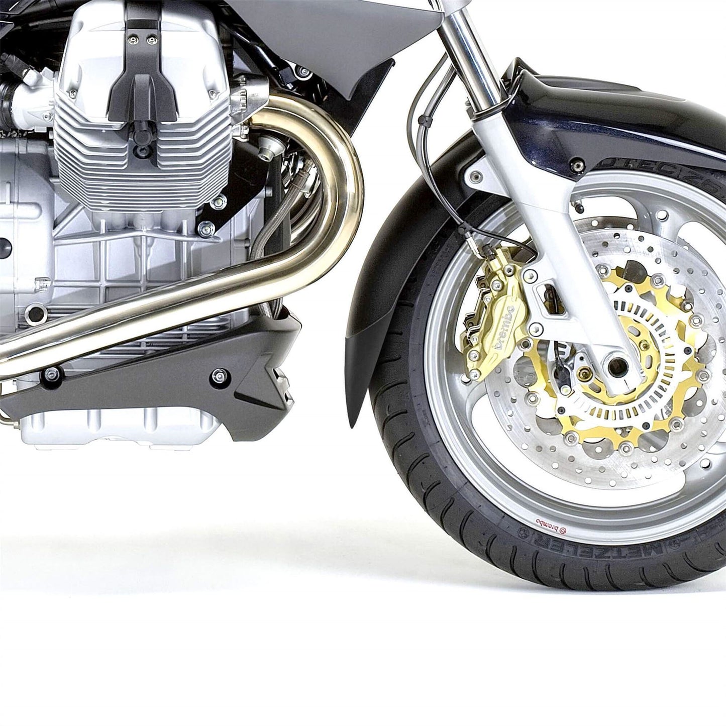 Pyramid Extenda Fenda Matte Black for Moto Guzzi Breva V 1100 2004-2009 / Breva V 1200/Sport 2005-2011 / Norge 1200 GT 2008-2009