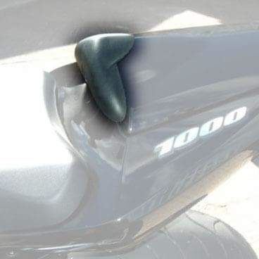 Pyramid Seat Pad Black for Suzuki GSXR 1000 2003 - 2004