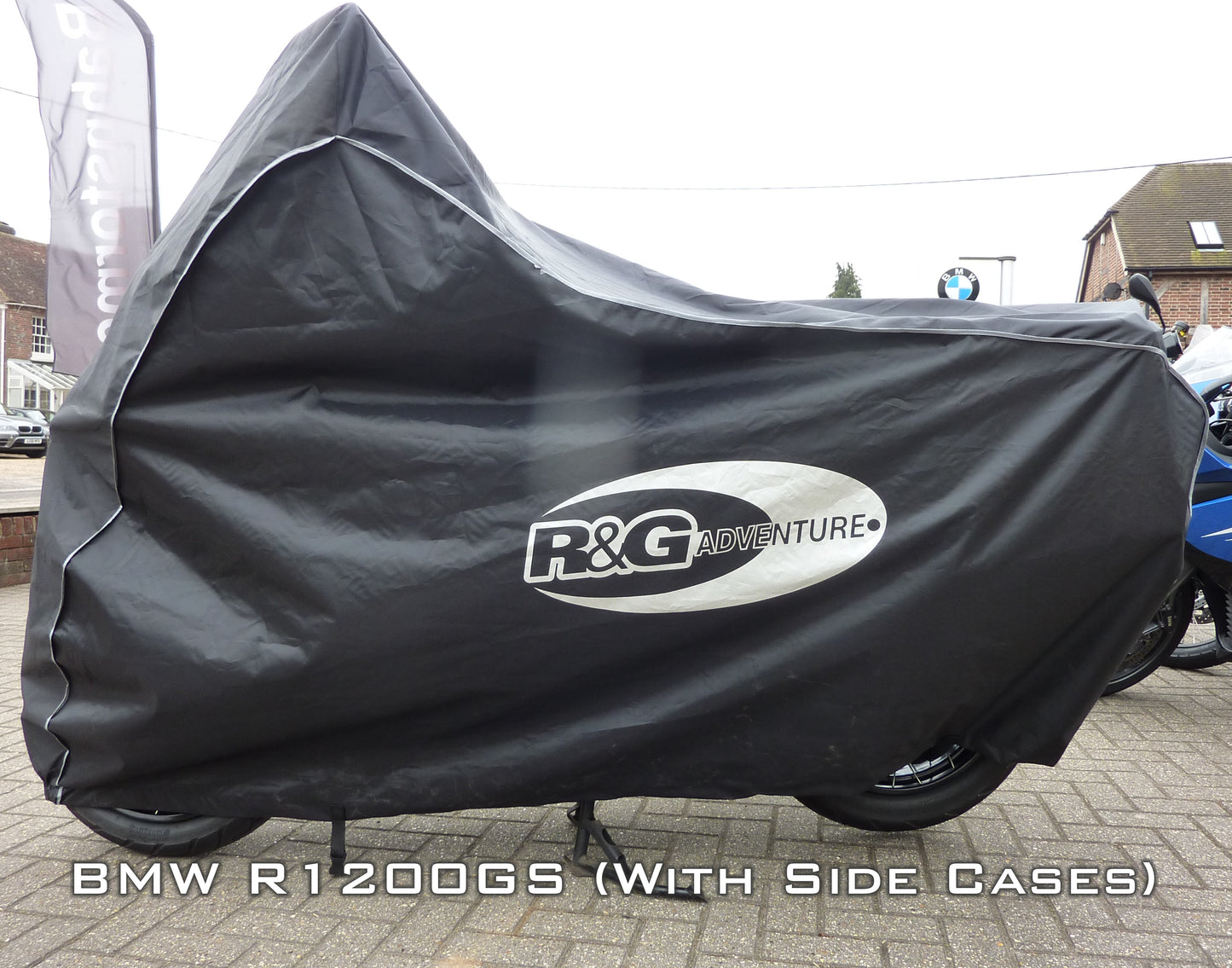 R&G  Adventure Bike Outdoor Cover Black