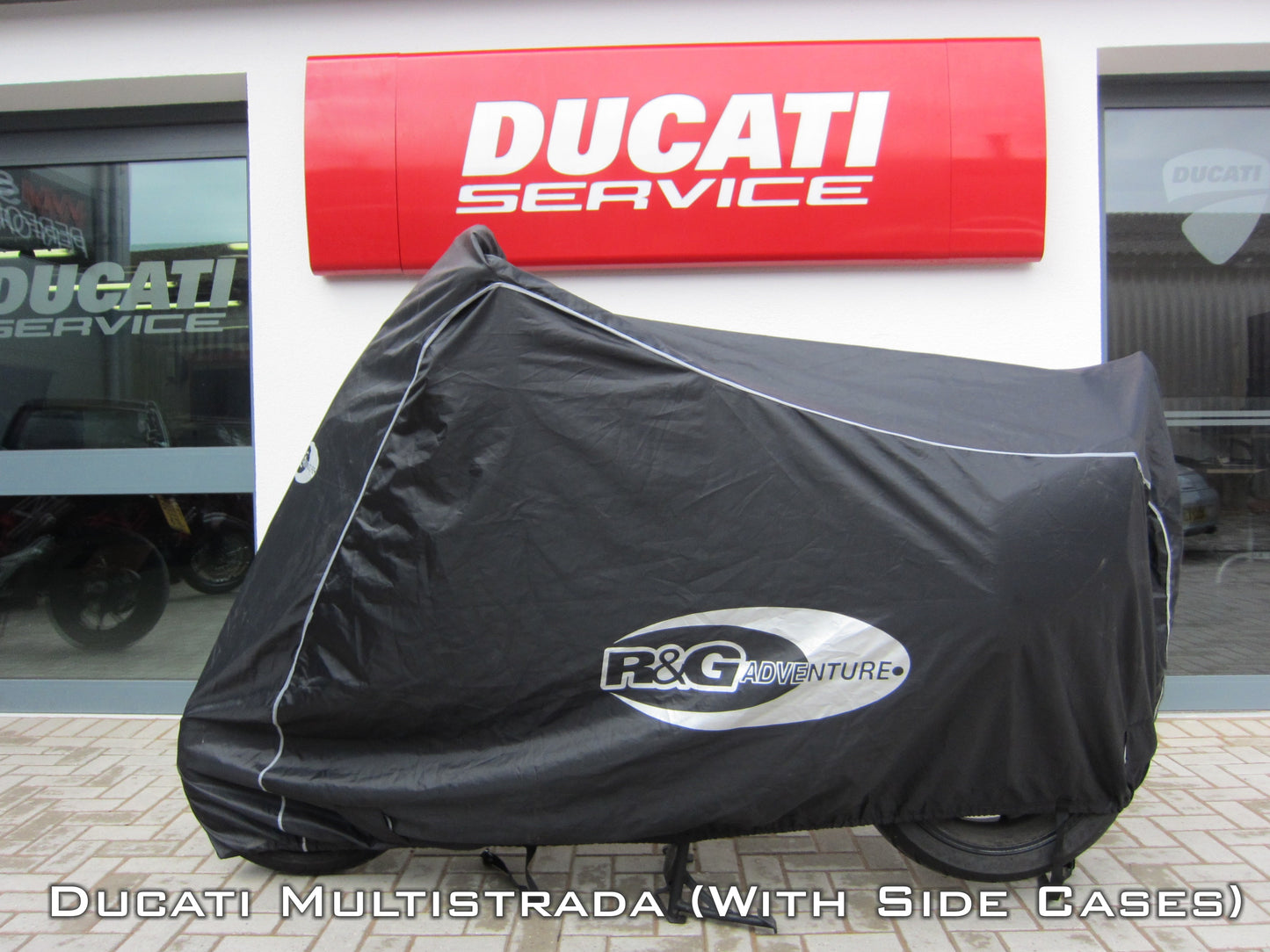 R&G  Adventure Bike Outdoor Cover Black