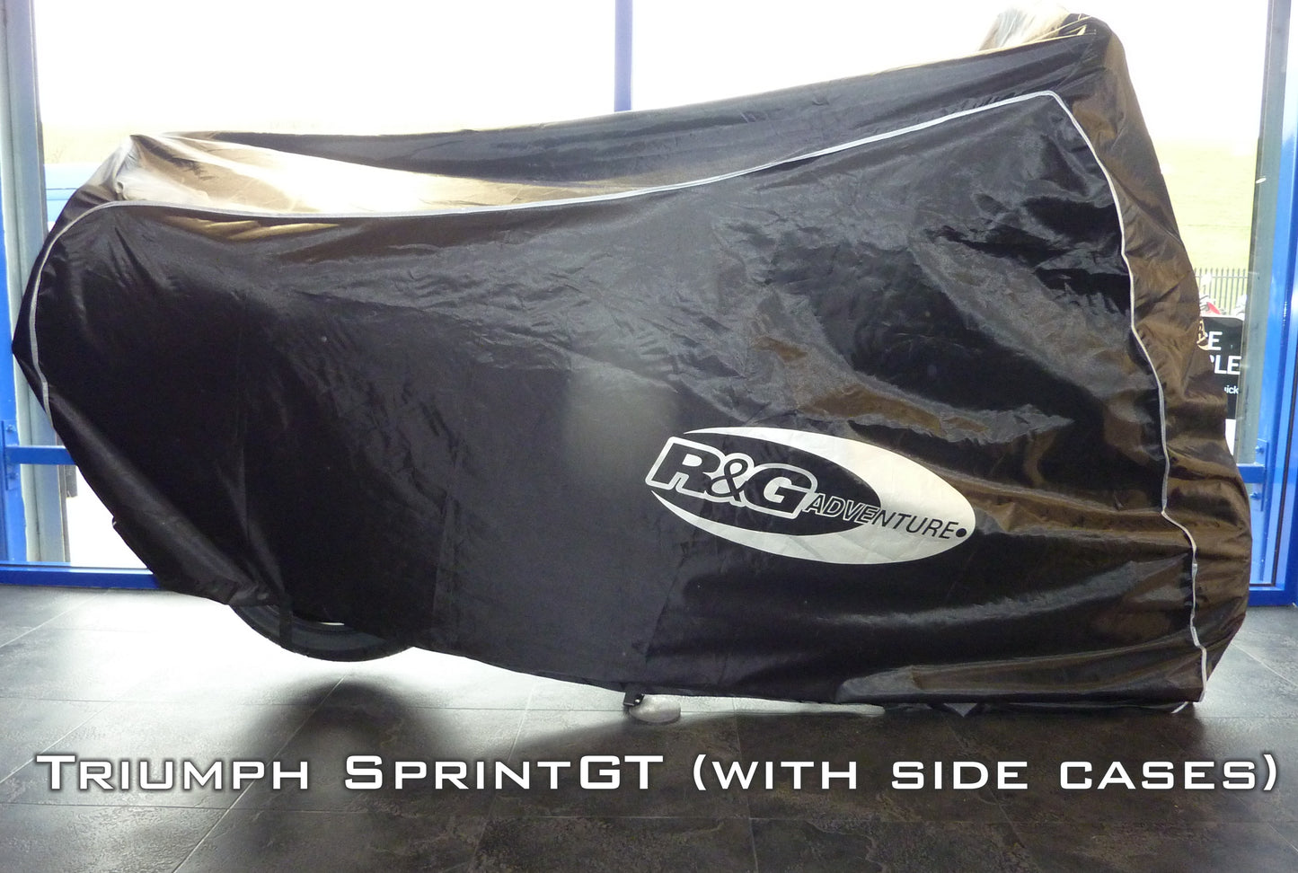 R&G Adventure Bike Outdoor Cover Black