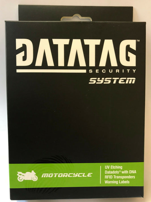 DataTag Motorbike Motorcycle Anti Theft ID Security Kit