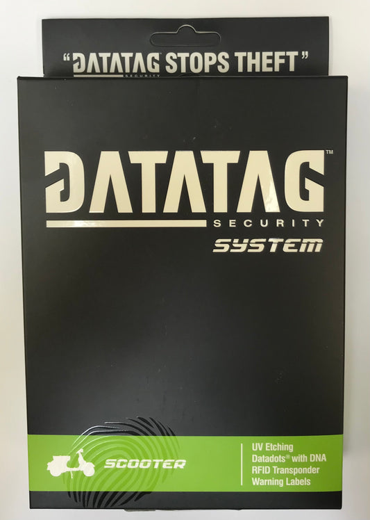 DataTag Scooter Moped Anti Theft ID Security System Kit