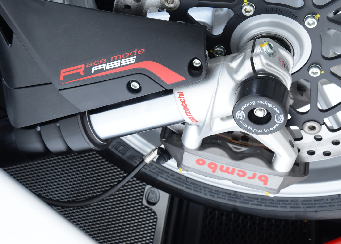 R&G Fork Protectors Black for MV Agusta F4 2010 - 2018 Marzocchi Forks ONLY