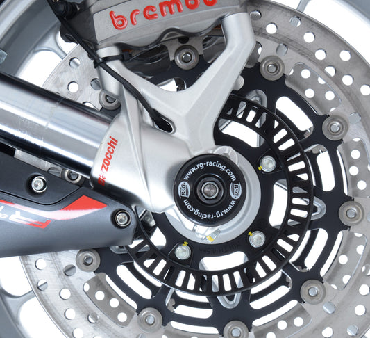 R&G Fork Protectors Black for MV Agusta F4 2010 - 2018 Marzocchi Forks ONLY