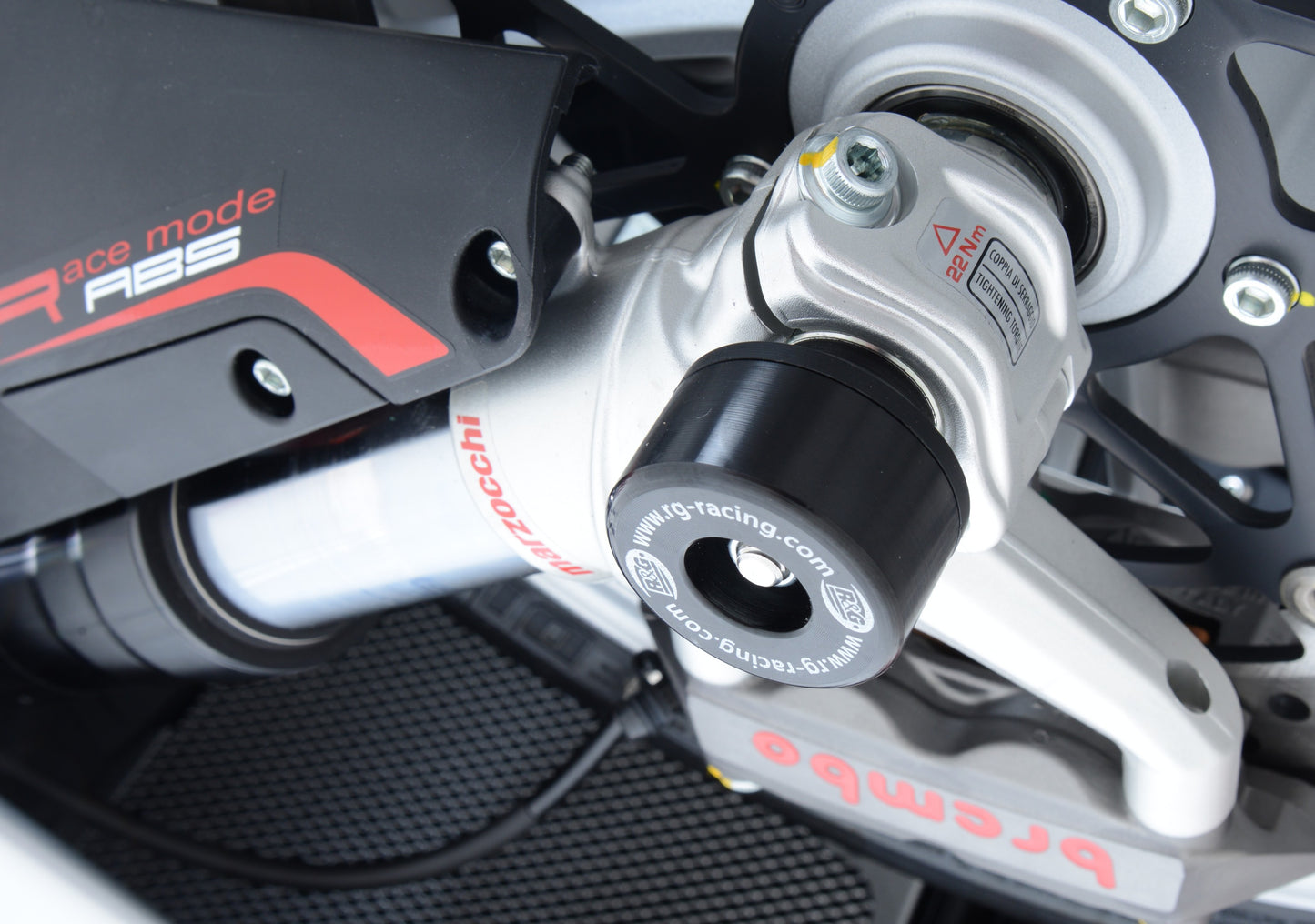 R&G Fork Protectors Black for MV Agusta F4 2010 - 2018 Marzocchi Forks ONLY