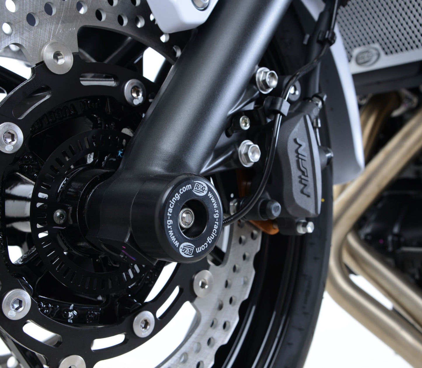 R&G Fork Protectors Black for Kawasaki Z650 2017 - 2022 / Z650RS 2022 / Ninja 650 2017 - 2022