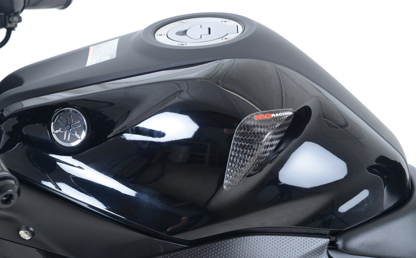 R&G Tank Sliders Carbon Fibre Pair for Yamaha YZF-R25 2014-2018 / YZF-R3 2015-2018