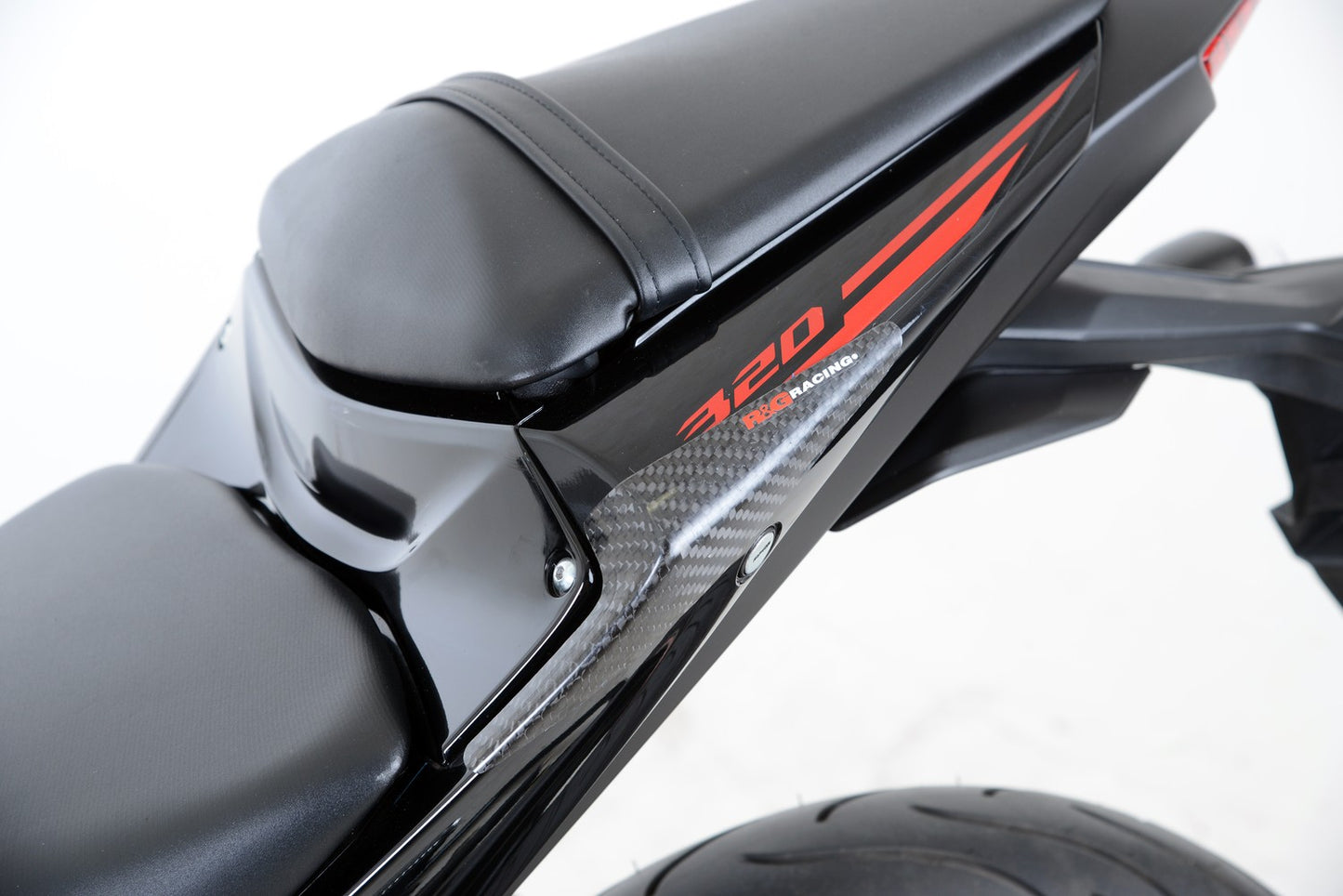 R&G Tail Sliders Carbon Fibre Pair for Yamaha YZF R25 2014-2020 / R3 2015-2022