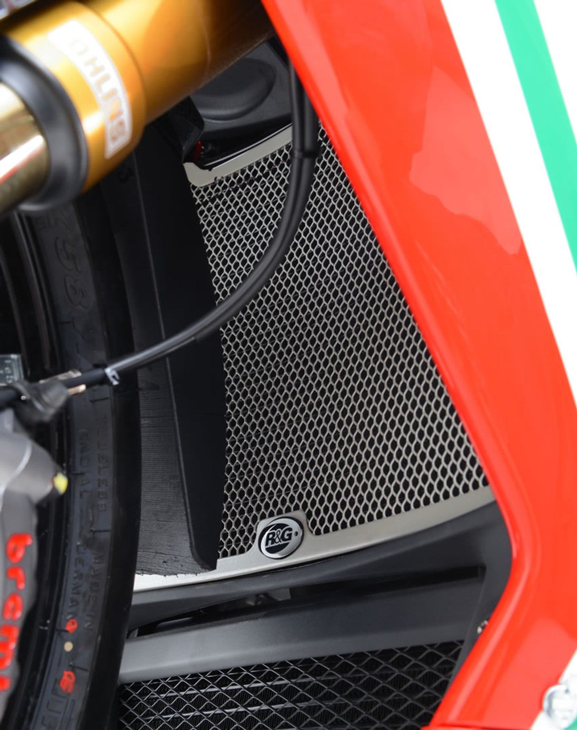 R&G Radiator Guard Black for MV Agusta F4 RR / RC 2015 2016 2017 2018