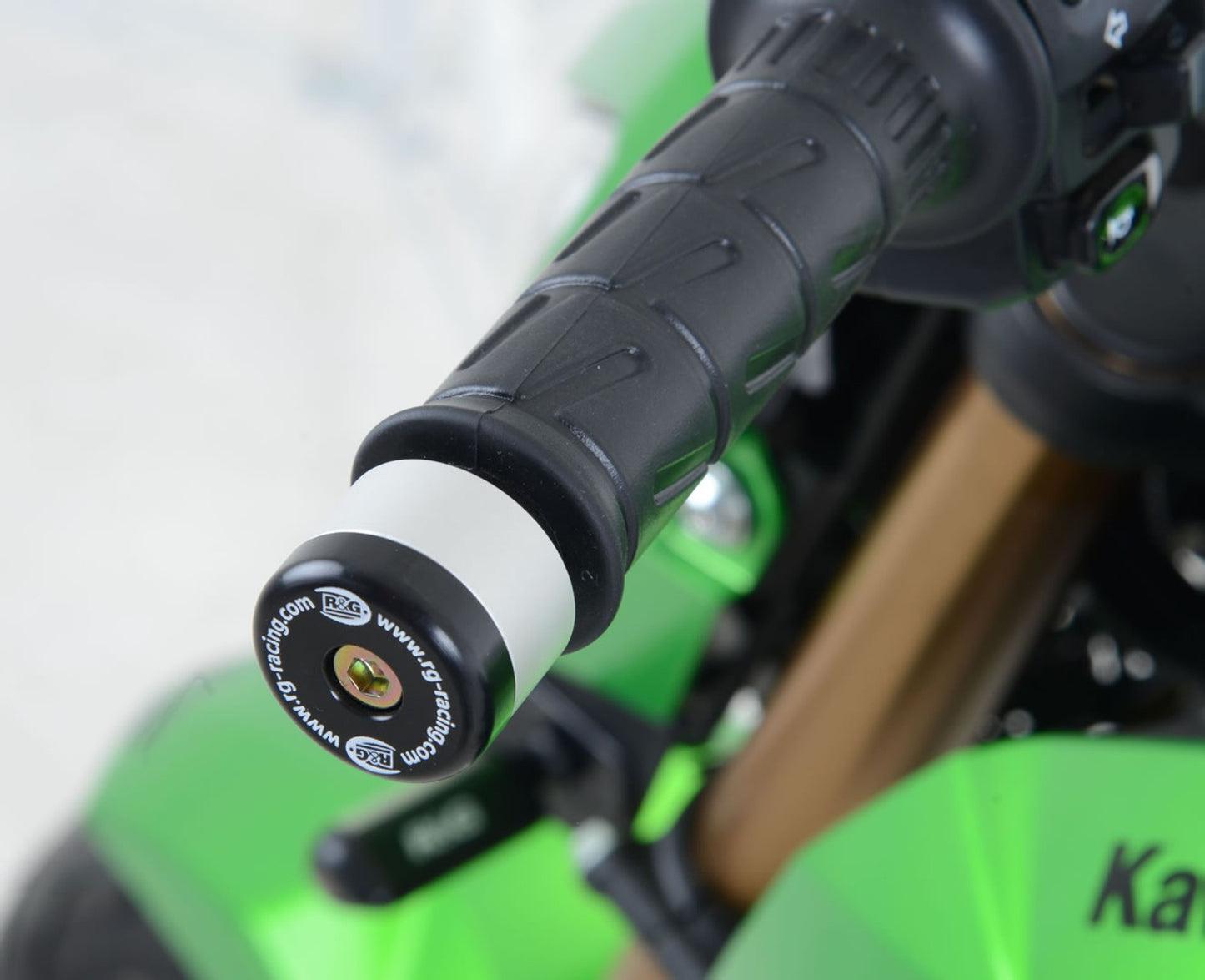 R&G Bar End Sliders Weights for Kawasaki Z125 / Pro 2016 - 2018 / Yamaha Tricity 125 2015-2017