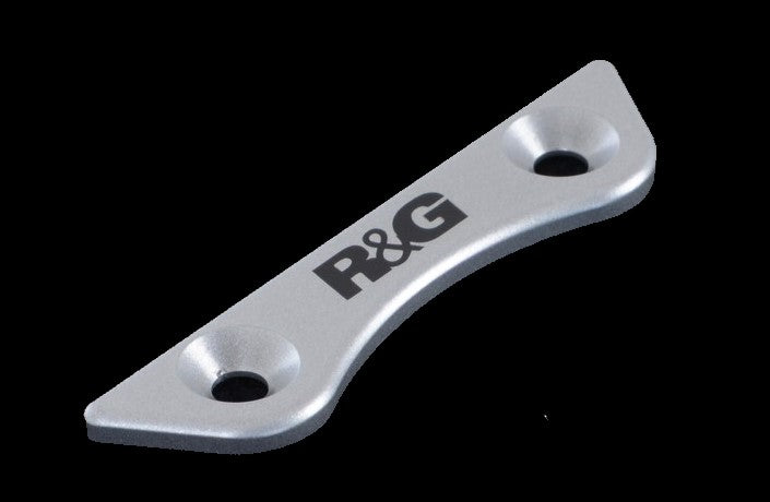 R&G Black Exhaust Hanger & Silver Blanking Plate for Kawasaki Z900RS 2018 2019 2020 2021 2022