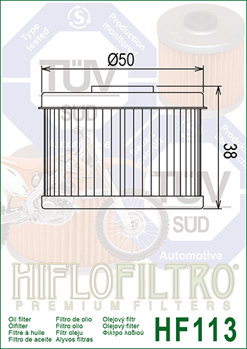 Oil Filter HiFlo HF113