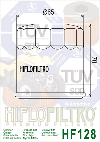 Oil Filter HiFlo HF128
