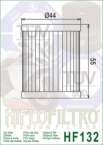 Oil Filter HiFlo HF132