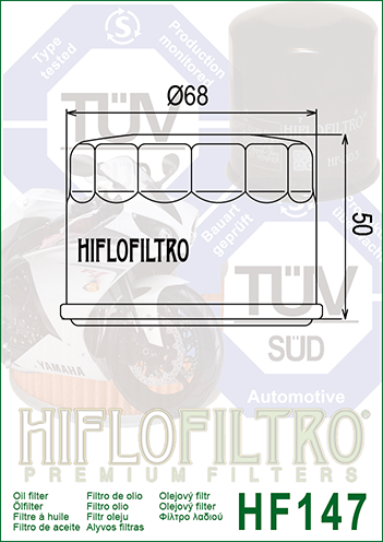 Oil Filter HiFlo HF147