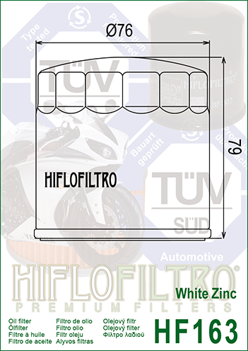 Oil Filter HiFlo HF163
