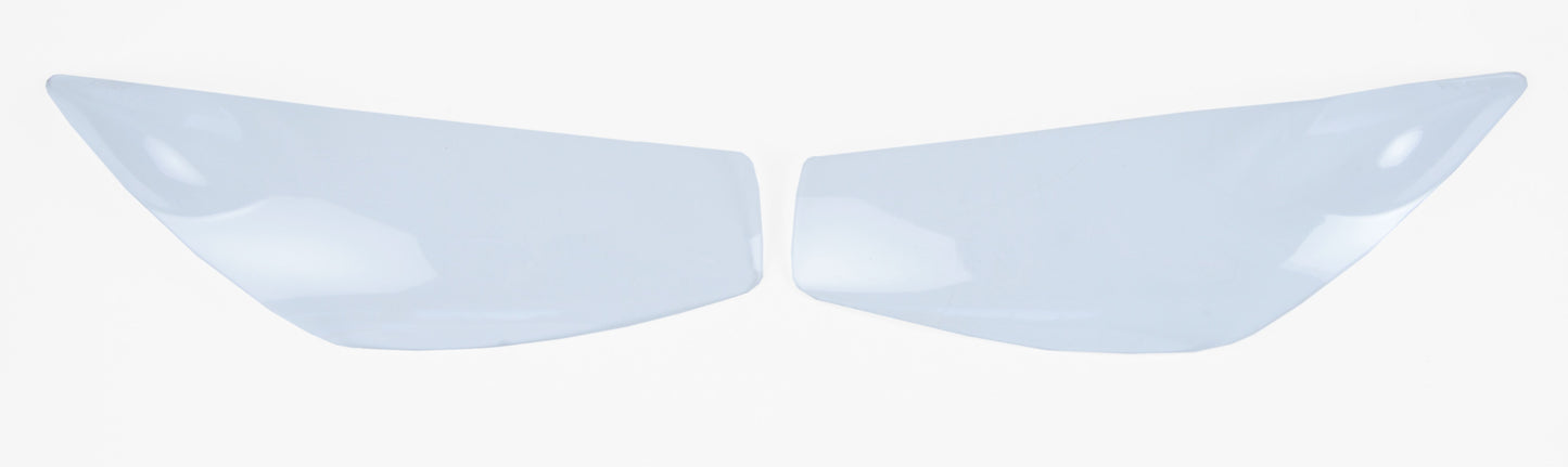 R&G Headlight Shield CLEAR Pair for Kawasaki ER6-F 2009 - 2011 / Z1000SX 2011 - 2016